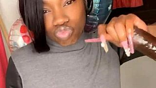 A pornstar's birthday gift: a massive 11-inch BBC