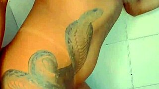 That pornstar babe with big tits and ass licks cock, masturbates, then takes anal cumshot outdoors