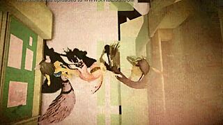 oh no, marine and the diamonds goddess dancing naked