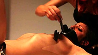 Are you ready for lezdom BDSM where subs get punished by the domina in bondage?