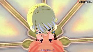 Lucy Heartfilia Sucking Dick In Fairy Tail Hentai.