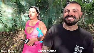 What happens when the Mattos couple bend over for doggystyle with big natural tits?