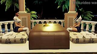 the whore game episode 1 with japanese lesbian femdom