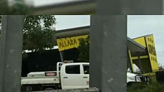 getting bent over in bushes 😈