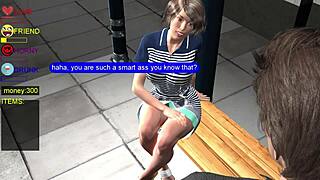 Matt And Bus Stop Girl Play Rough Roleplay With Cumshot!