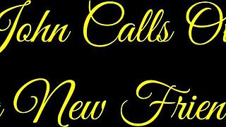 John Invites A New Friend Over For A Chat