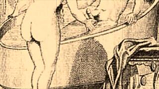 Vintage erotic illustration excites me!