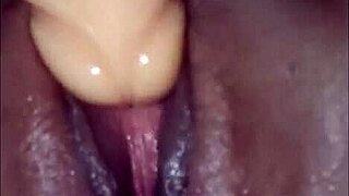 Milf toys her pussy, squirting hard for her boyfriend