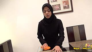 muslim hijabi girl drilled after watching explicit clips