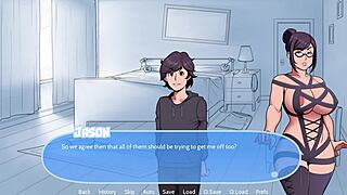 step family shower snow daze