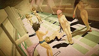 oh no, marine and the diamonds goddess dancing naked