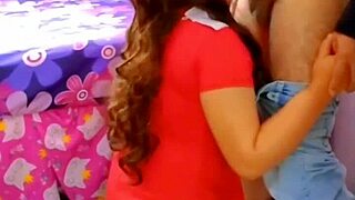 stepdaughter catches us and wants initiation now