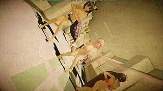 oh no, marine and the diamonds goddess dancing naked