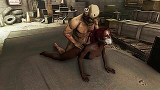 Fallout 4 Dark Desires - Hot Black In Bondage
