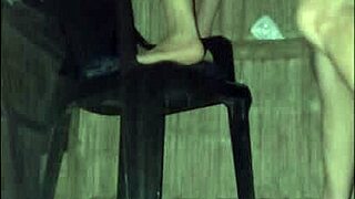 power outage at home, call neighbor to fix, we end up fucking