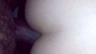 Anal with chubby girl contrasts her curves