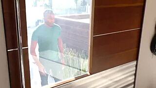 The cuckold domina gets creampied in humiliation