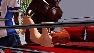 Red headed cheerleader, wanna see her handle big black cocks?