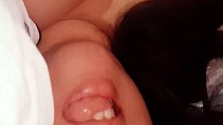 Latina Babe Touches Herself To Music On New Year, Squirting And Reaching Orgasm With Big Tits