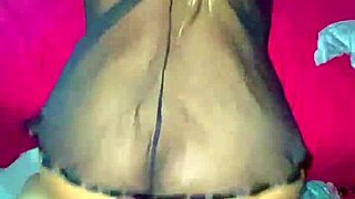 De perrito with big tits and masturbation on the massage table. Latina amateurs enjoy the big ass and boobs.