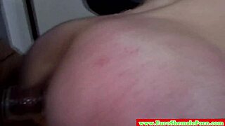 euro black shemale dominates white dude with intense throat action in lingerie