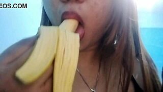 Seductive banana play