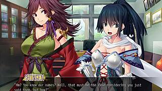 Jun gives virginity to commander in anime game