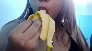 Seductive banana play