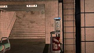 Animated Hentai Subway Gangbang Double Penetration