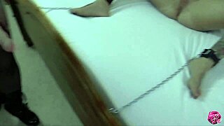 laceystarr - owning that fat british granny bitch with a strapon toy.