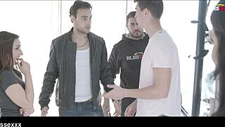 i'm annie reis, sucking jimmy bud's big cock