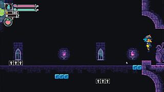 Flip Witch pixel hentai game ep 14, monster girl, drain my balls with femdom!