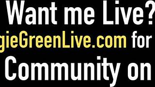 hey maggie green, let’s fuck that cock for your birthday, ride it hard!