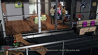 Many large toys in a city type of adult game