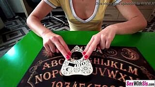 Stepsiblings dive into hardcore sex with Ouija board fun