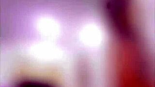 Twerking big white ass in crossdresser sissy style. What's behind this amateur gay show?