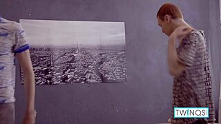 Michael slowly fucks Lucas' tight butthole after an oiled massage