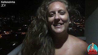 Naked under super moon