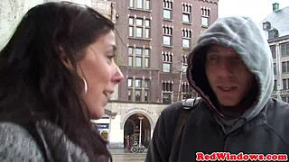 Ever seen a dutch hooker facialized after a wild pussylicked threeway?