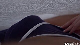 Irina cage and Lili charmelle lesbian with a jealous wife sucking a dick