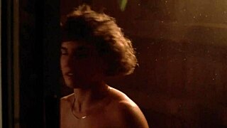 Hot video of s fetching blonde cheerleader in provocative bikini and swimsuit or her showering and swimming