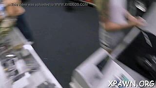 Skank Dilettante Is Screwed Hard in Rough Amateur Doggystyle Action