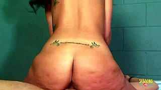 Old gal with massive natural tits gets rammed behind bars!