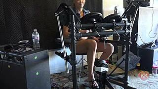 I See Blonde Model Pumping Drummer Pedal