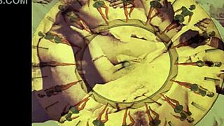 vintage illustration from antique cartoon collection