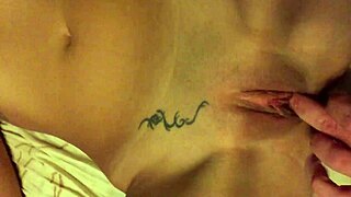 Ex girlfriend with perfect body gets so horny. She shows off tits and pussy.