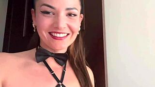 Hey, Want to See This Hot Brunette Bunny Get Her Anal Destroyed?