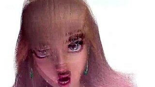 Princess Peach Dildo Ride With Stockings Dancing Big Cock Hentai Toys Shaved Pussy Cock