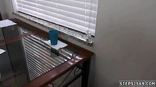 skinny teen pissing while petite stepsister sucks stepbro off