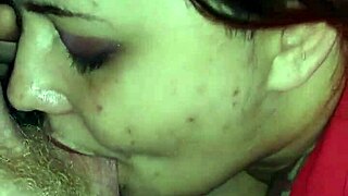 Check Out This Redhead Deepthroat Blowjob